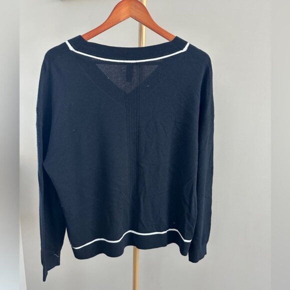 MARC CAIN Sport Wool/Cashmere Blend Sweater Knit Size 8 - Picture 6 of 8